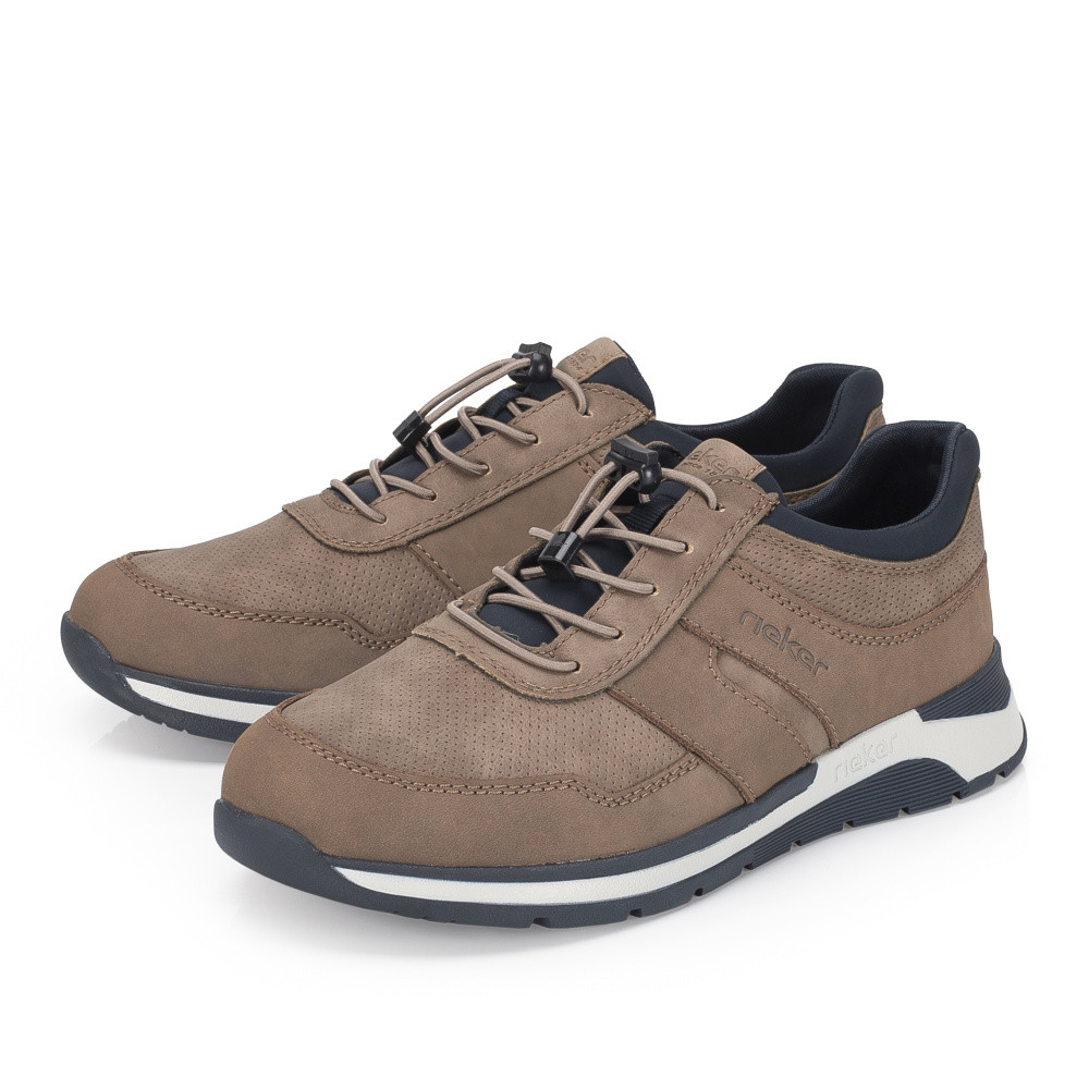 detail Pánské tenisky RIEKER 39660-64 béžová S6