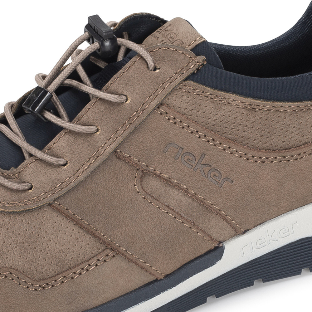 detail Pánské tenisky RIEKER 39660-64 béžová S6