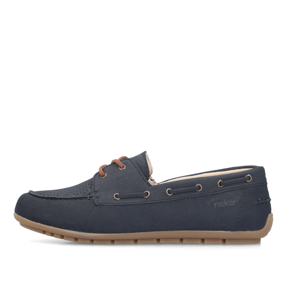 detail Dámské polobotky RIEKER 43800-15 modrá S6