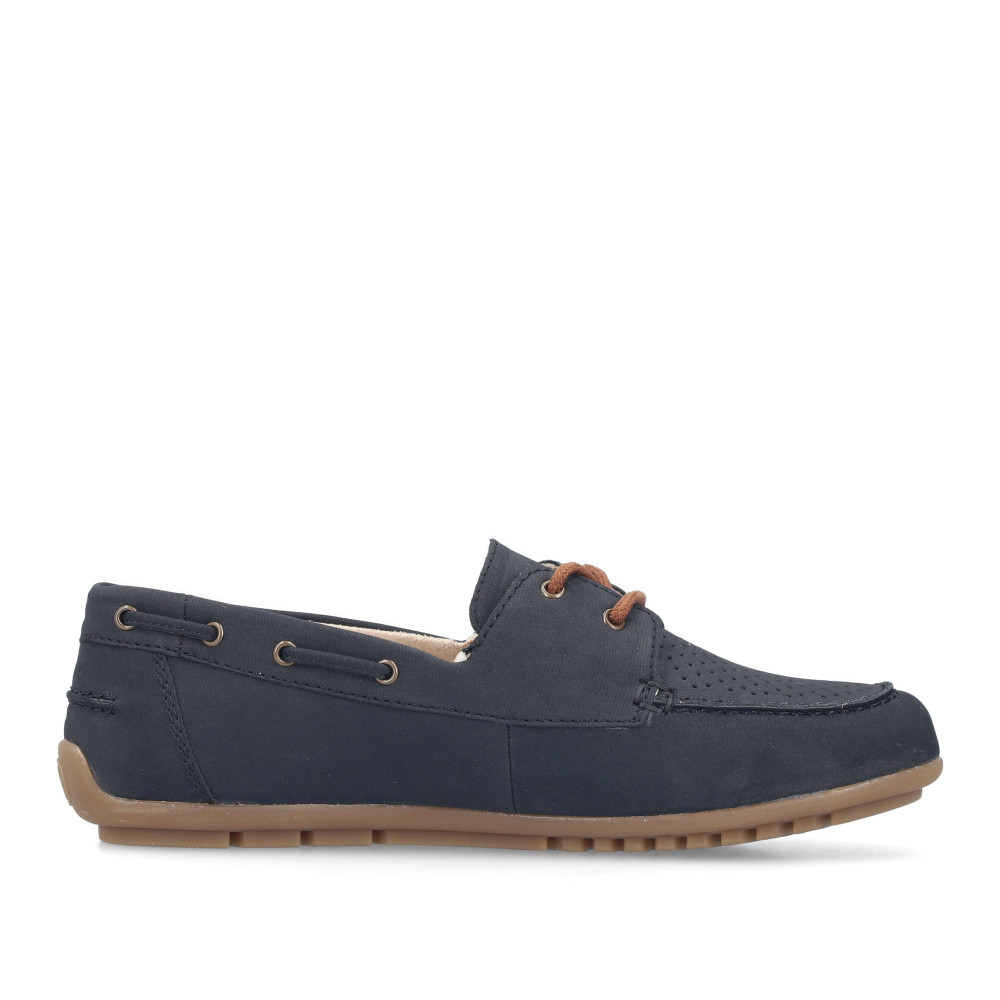 detail Dámské polobotky RIEKER 43800-15 modrá S6