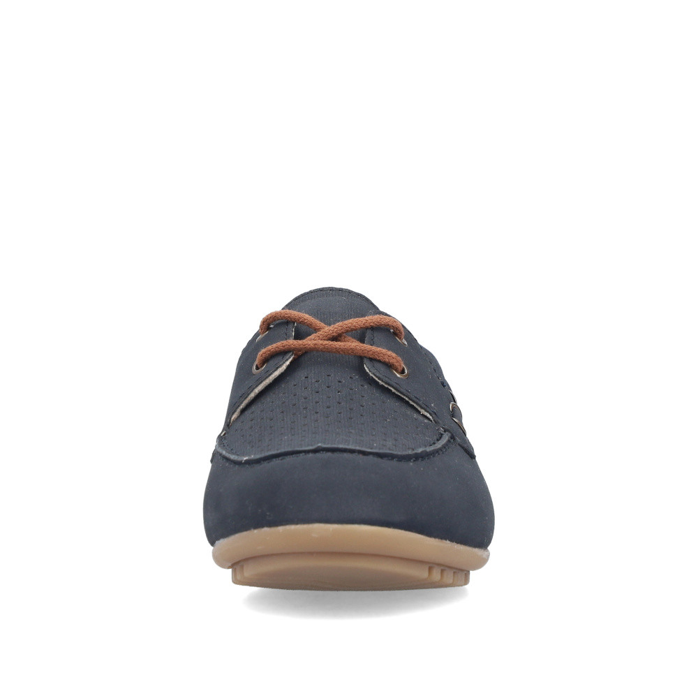 detail Dámské polobotky RIEKER 43800-15 modrá S6