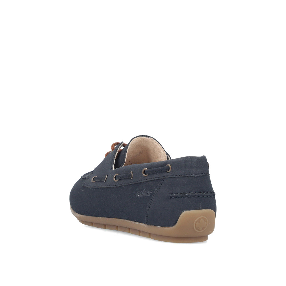 detail Dámské polobotky RIEKER 43800-15 modrá S6