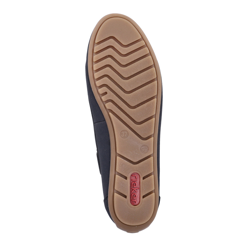 detail Dámské polobotky RIEKER 43800-15 modrá S6