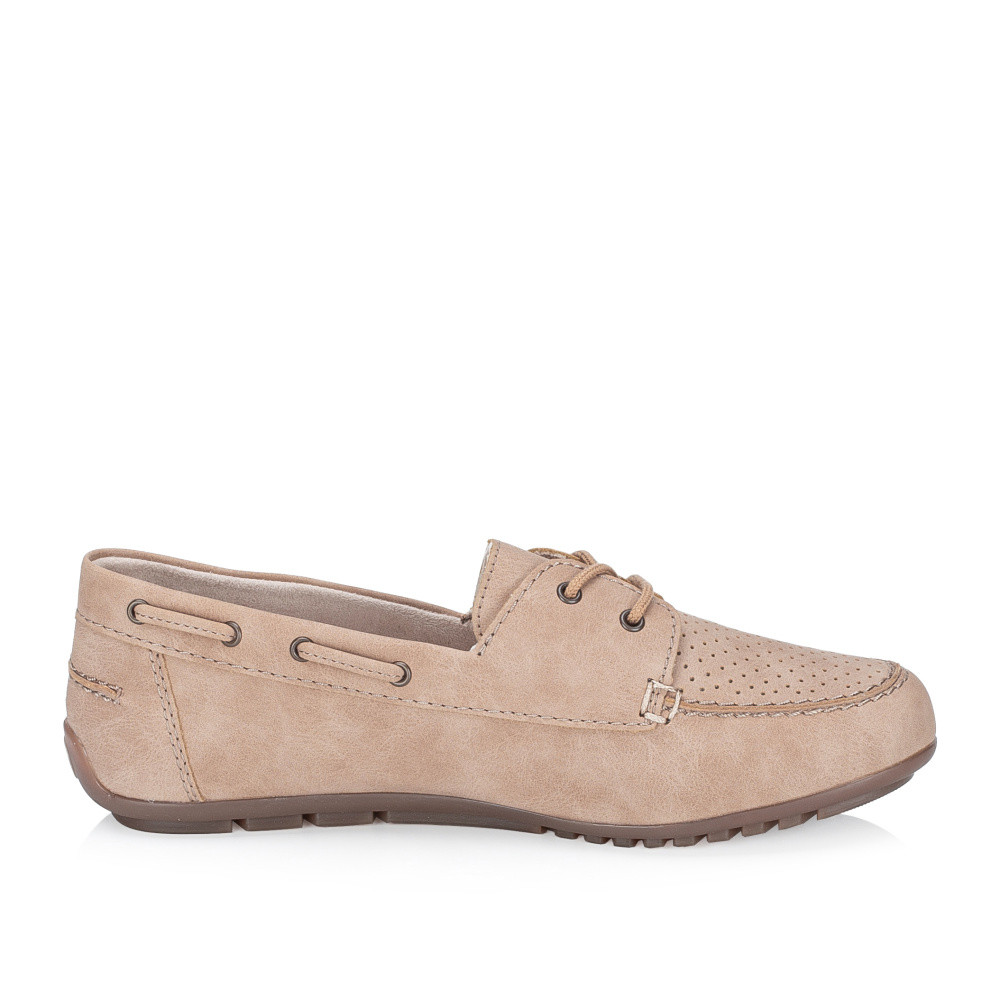 detail Dámské polobotky RIEKER 43800-60 béžová S6