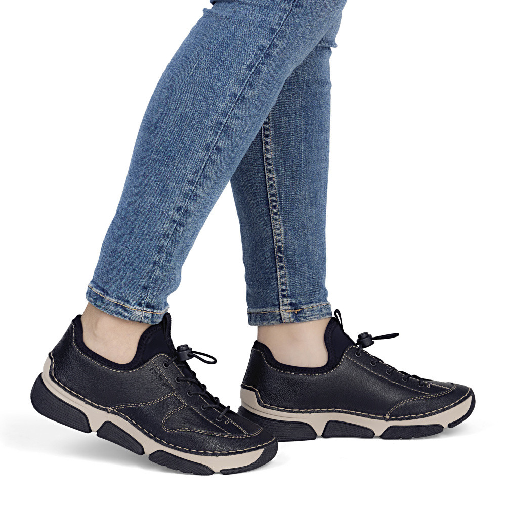 detail Dámské tenisky RIEKER 45967-00 černá S6