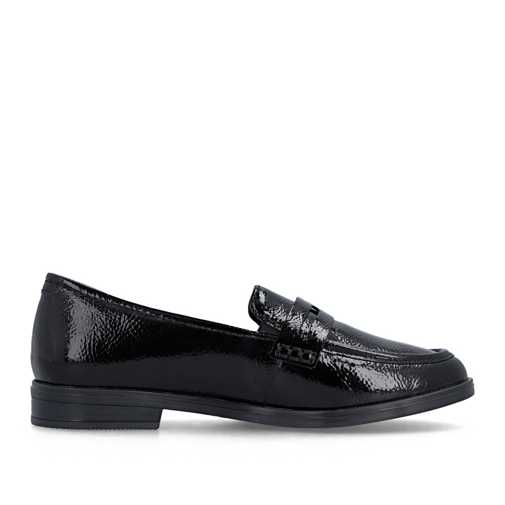 detail Dámské mokasíny RIEKER 46254-00 černá S6