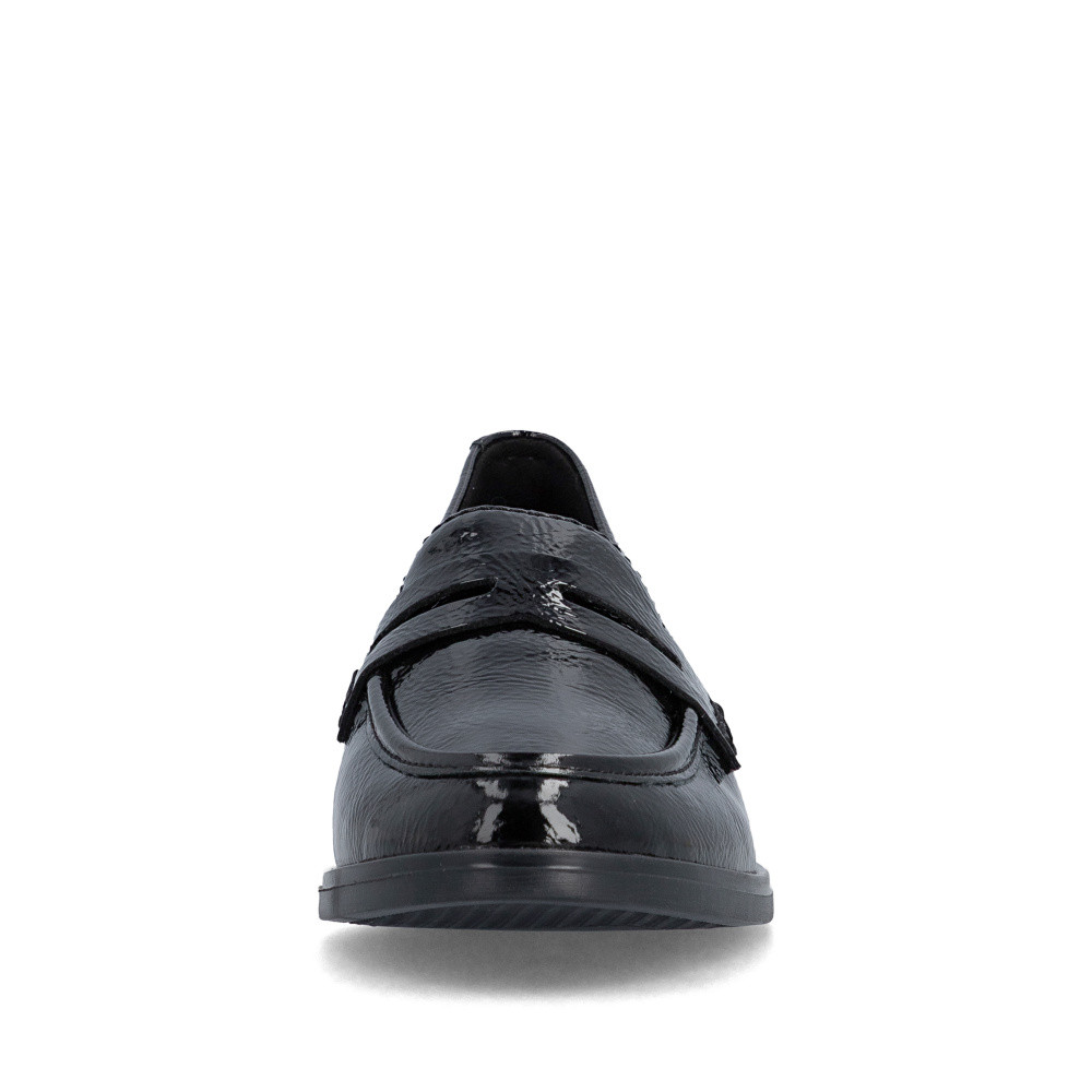 detail Dámské mokasíny RIEKER 46254-00 černá S6