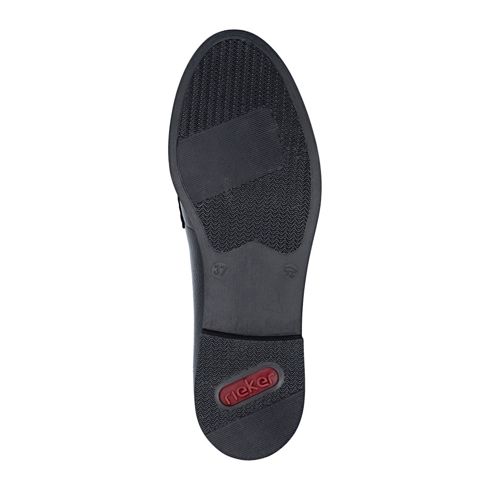 detail Dámské mokasíny RIEKER 46254-00 černá S6