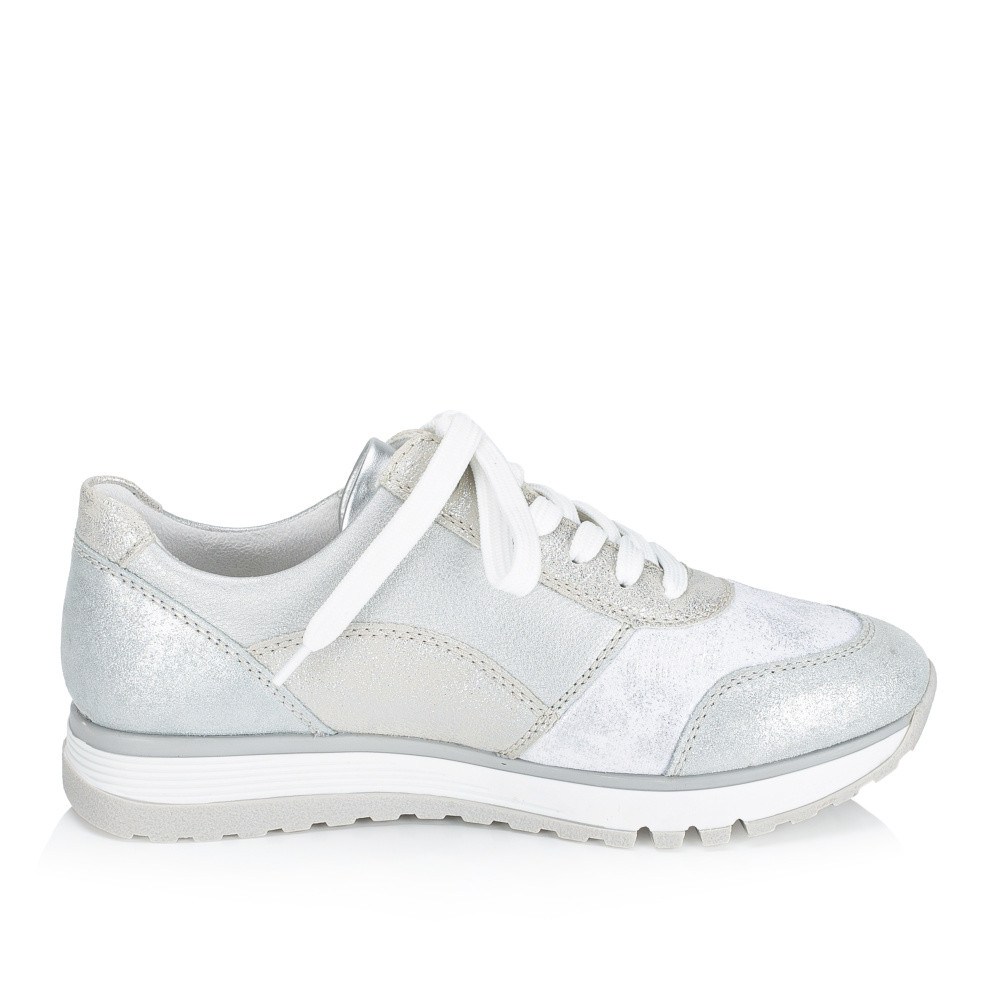 detail Dámské tenisky RIEKER 49003-91 stříbrná S6