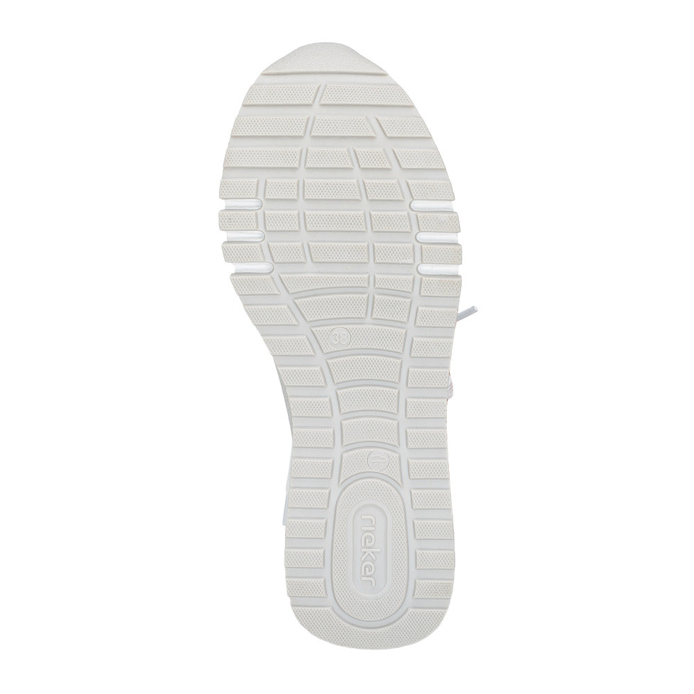 detail Dámské tenisky RIEKER 49003-91 stříbrná S6