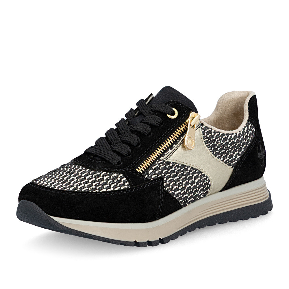 detail Dámské tenisky RIEKER 49010-01 černá S6