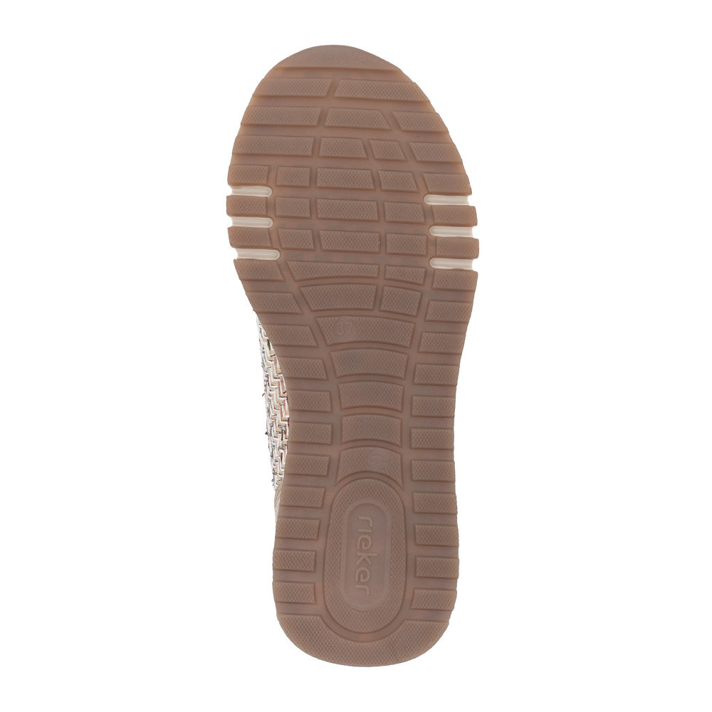 detail Dámské tenisky RIEKER 49010-62 béžová S6