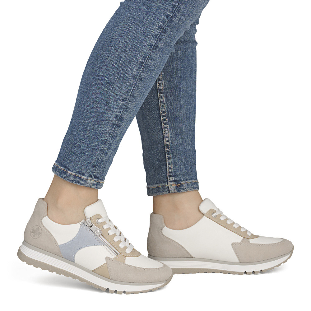 detail Dámské tenisky RIEKER 49010-81 bílá S6