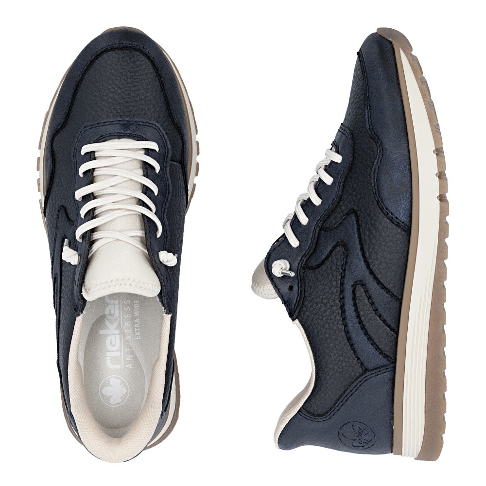 detail Dámské tenisky RIEKER 49054-14 modrá S6