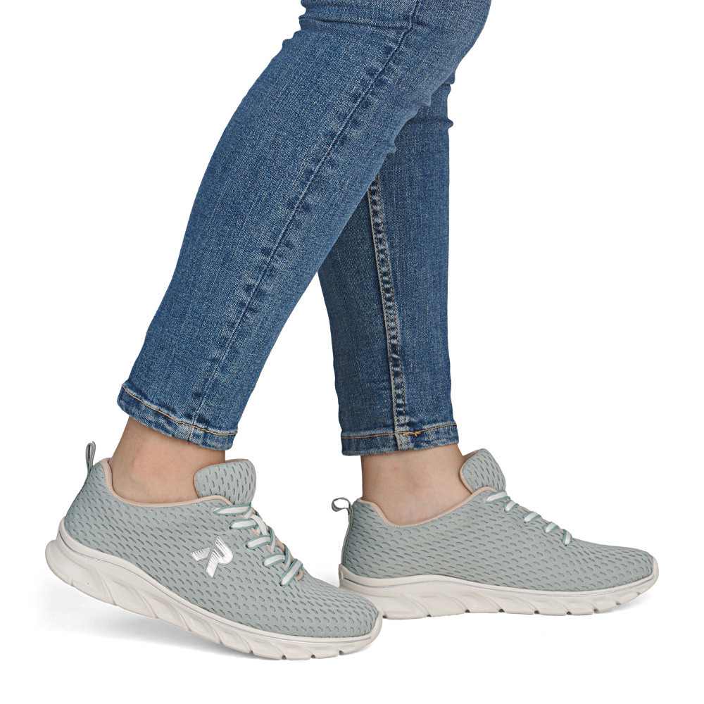 detail Dámské tenisky RIEKER 54000-52 zelená S6