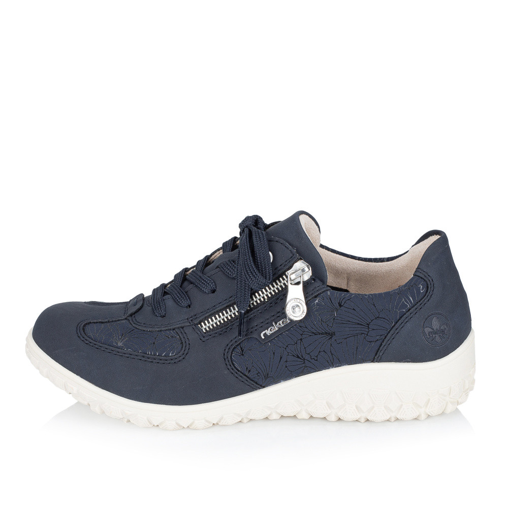 detail Dámské polobotky RIEKER 59501-14 modrá S6