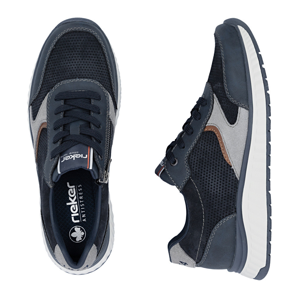 detail Pánské tenisky RIEKER B0606-14 modrá S6