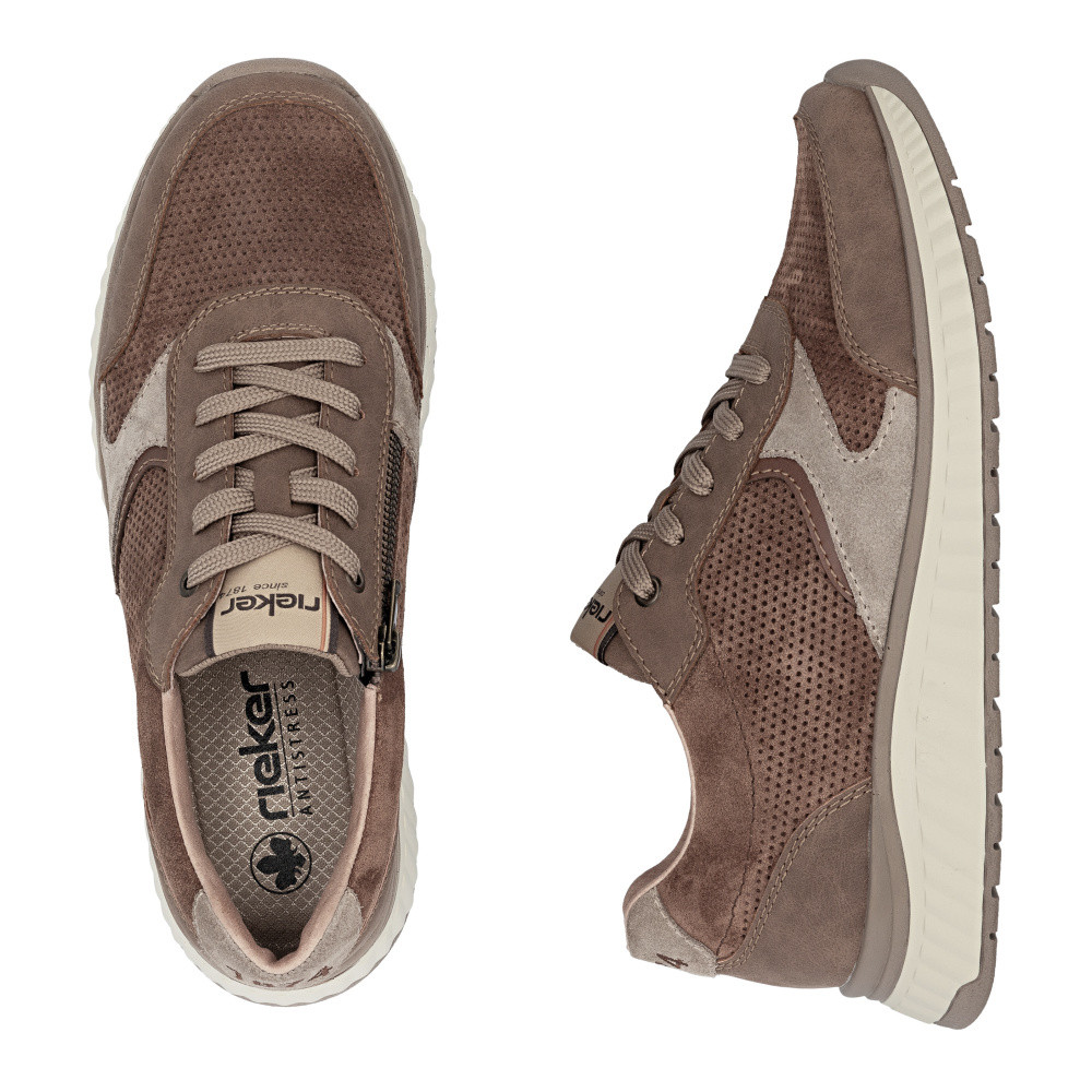detail Pánské tenisky RIEKER B0606-22 hnědá S6