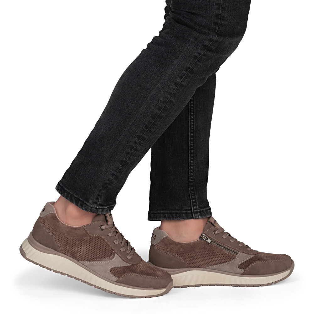 detail Pánské tenisky RIEKER B0606-22 hnědá S6