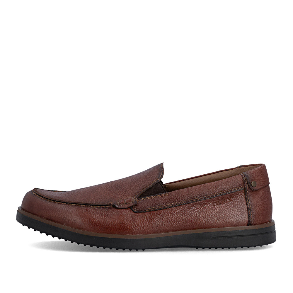 detail Pánské mokasíny RIEKER B2352-24 hnědá S6