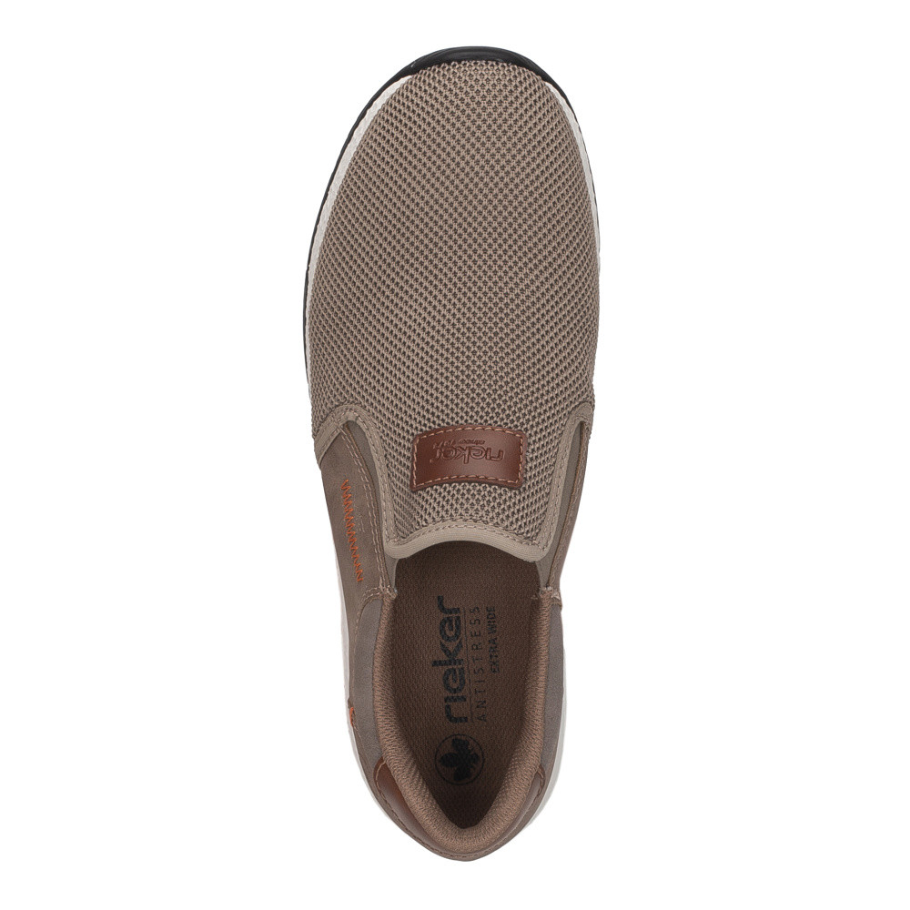 detail Pánské mokasíny RIEKER B3450-64 béžová S6