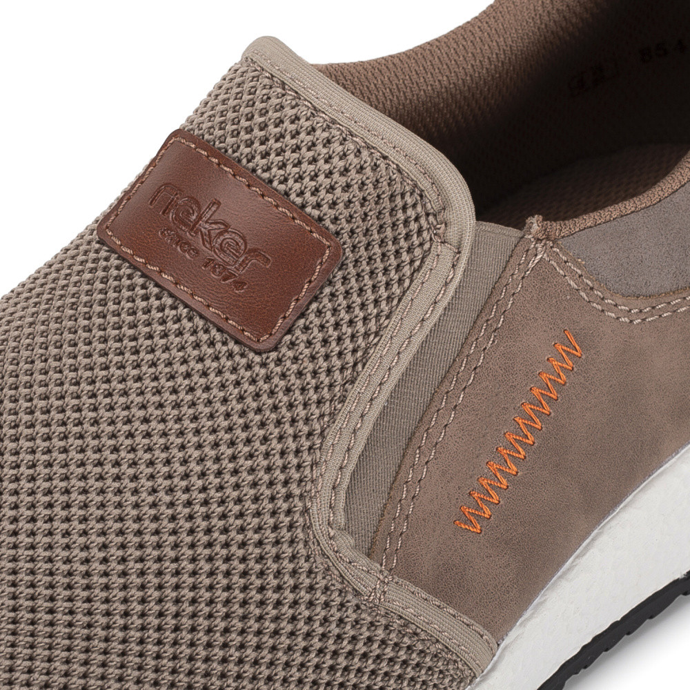 detail Pánské mokasíny RIEKER B3450-64 béžová S6