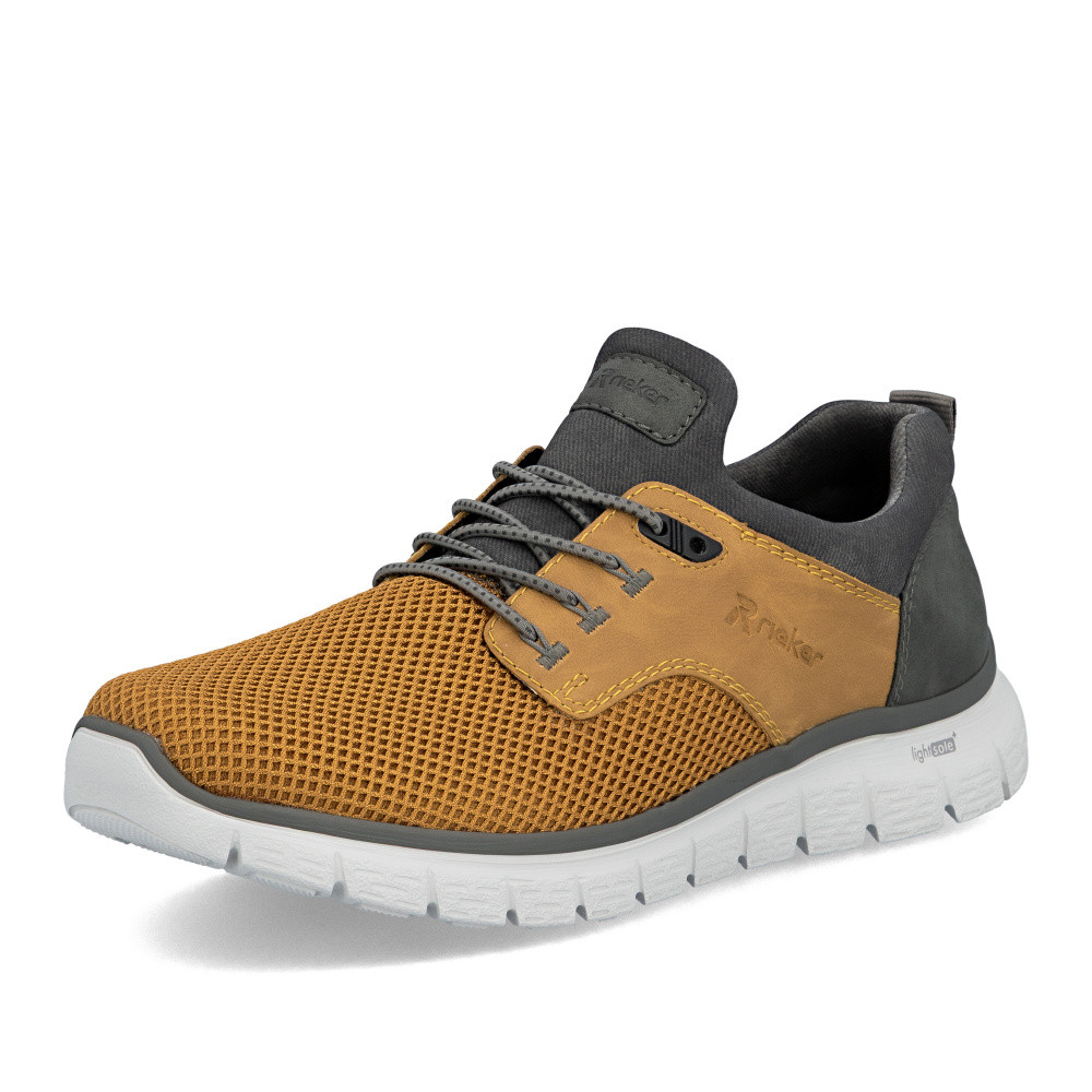 detail Pánské tenisky RIEKER B6652-68 žlutá S6