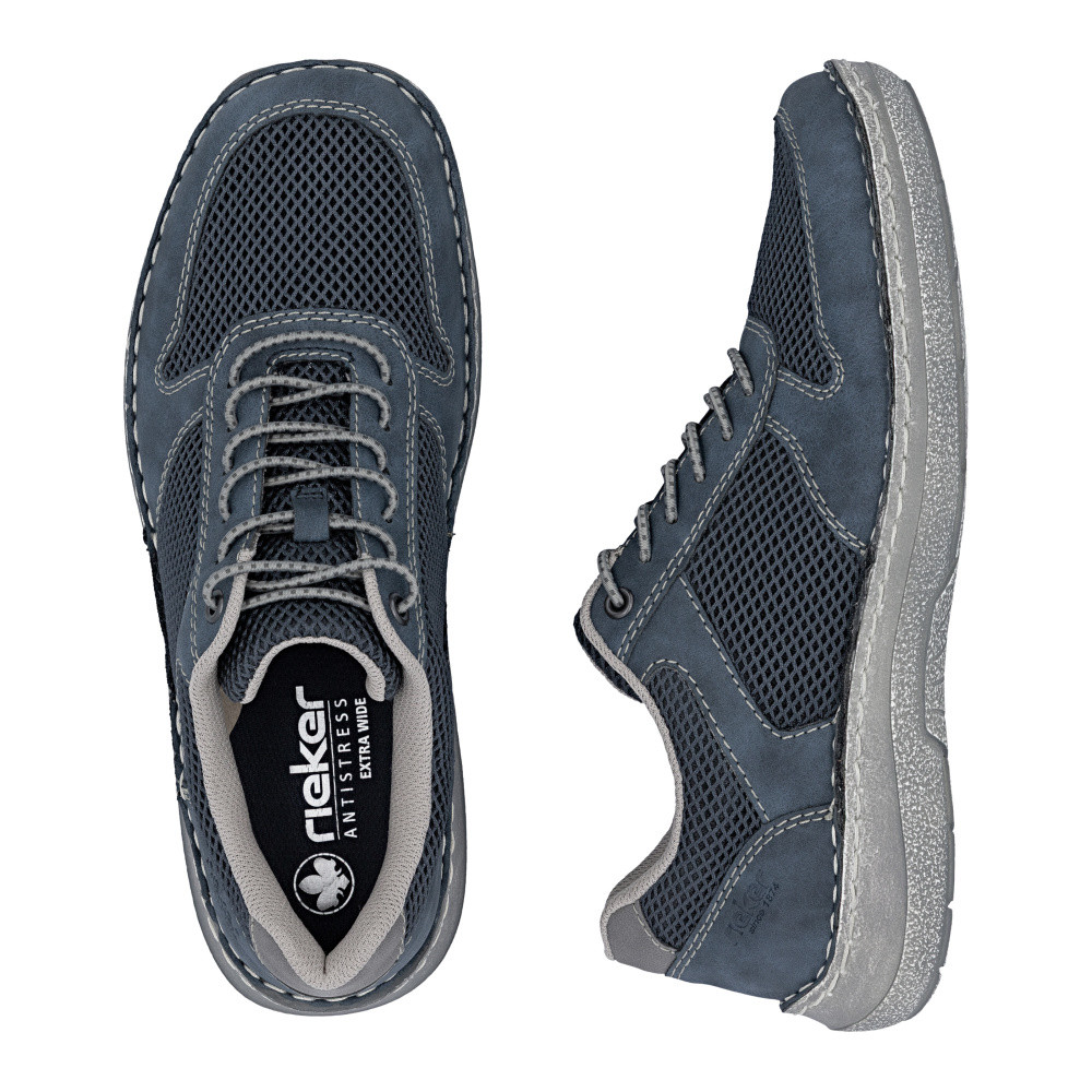 detail Pánské polobotky RIEKER 03089-14 modrá S6