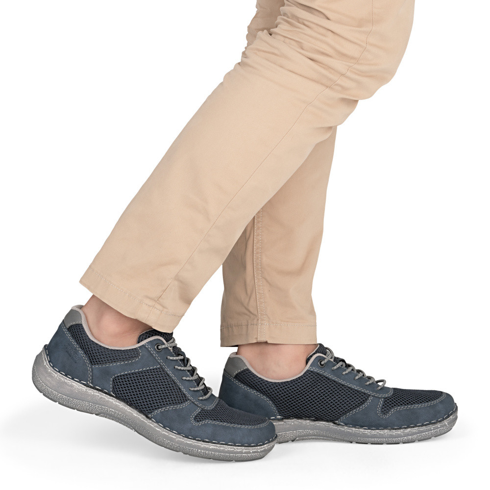 detail Pánské polobotky RIEKER 03089-14 modrá S6