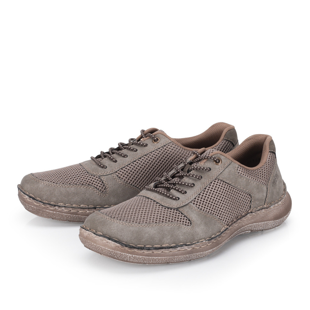 detail Pánské polobotky RIEKER 03089-64 šedá S6