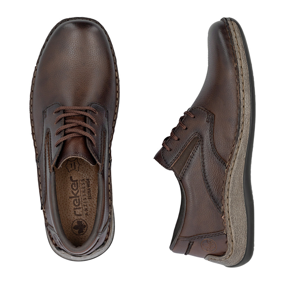 detail Pánské polobotky RIEKER 05211-25 hnědá S6