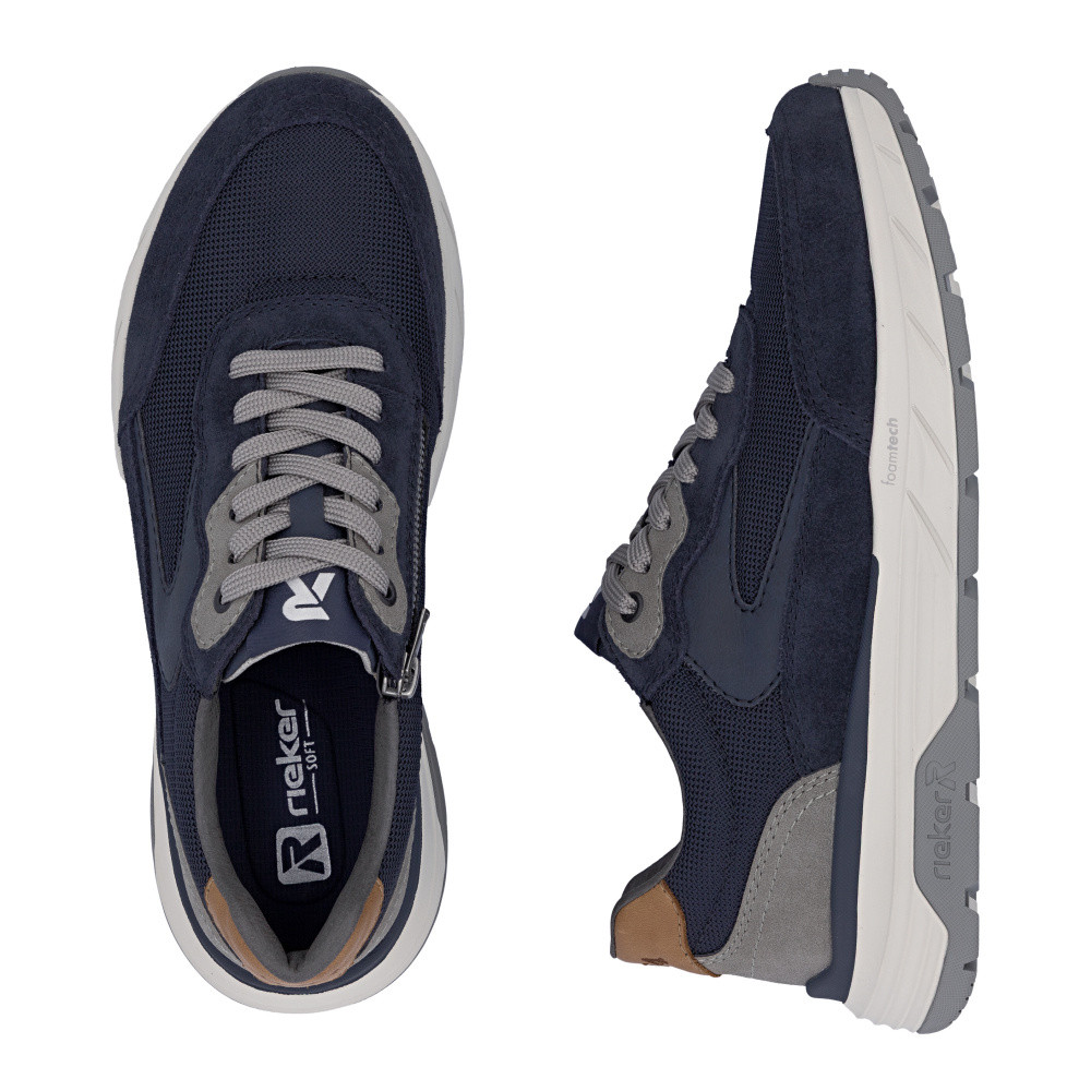 detail Pánské tenisky RIEKER 06100-15 modrá S6