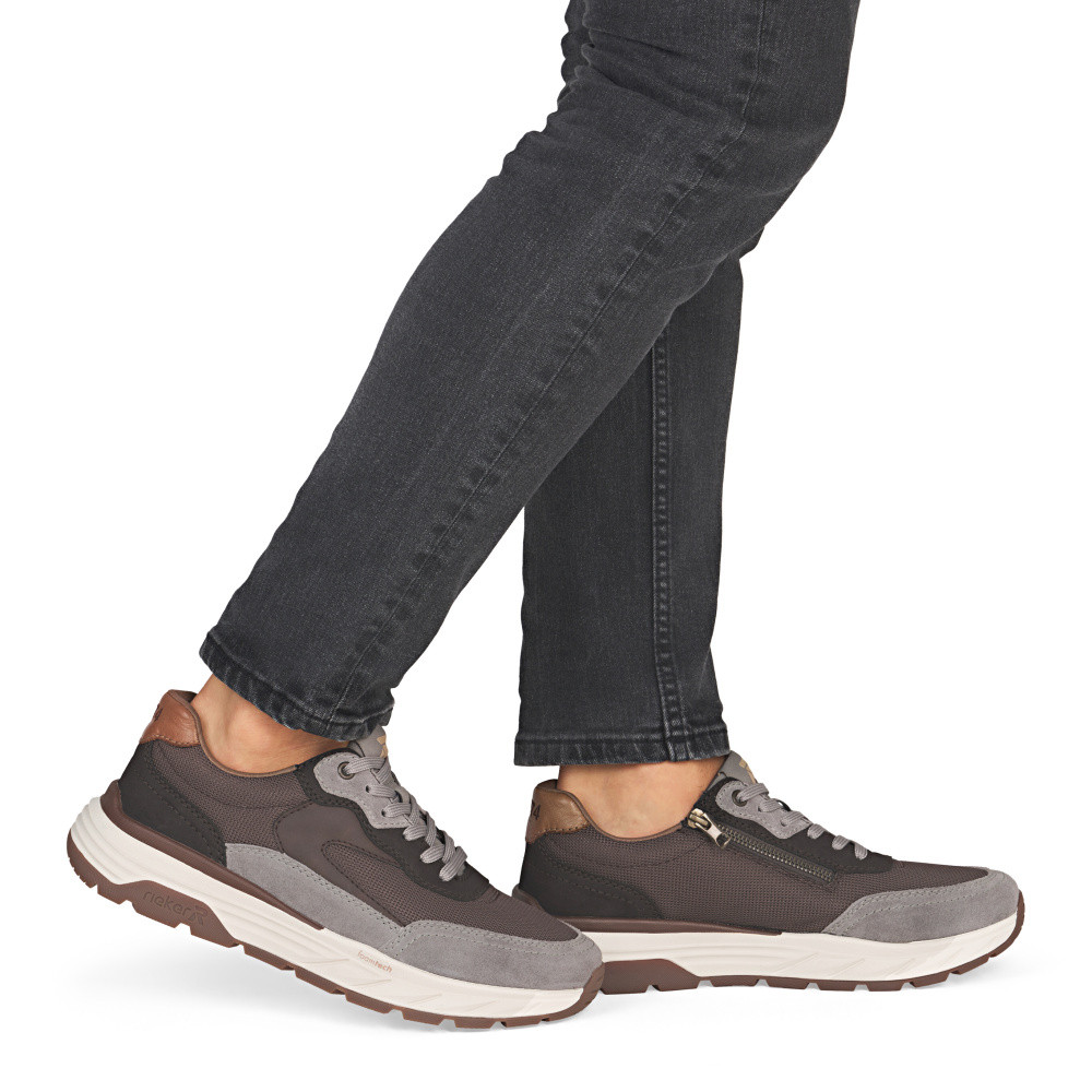 detail Pánské tenisky RIEKER 06100-25 hnědá S6