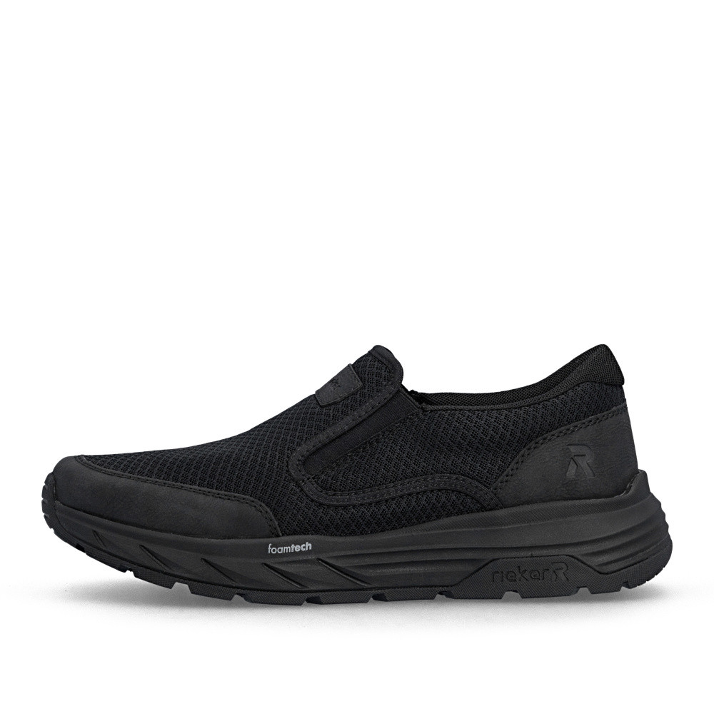 detail Pánské mokasíny RIEKER 06152-00 černá S6