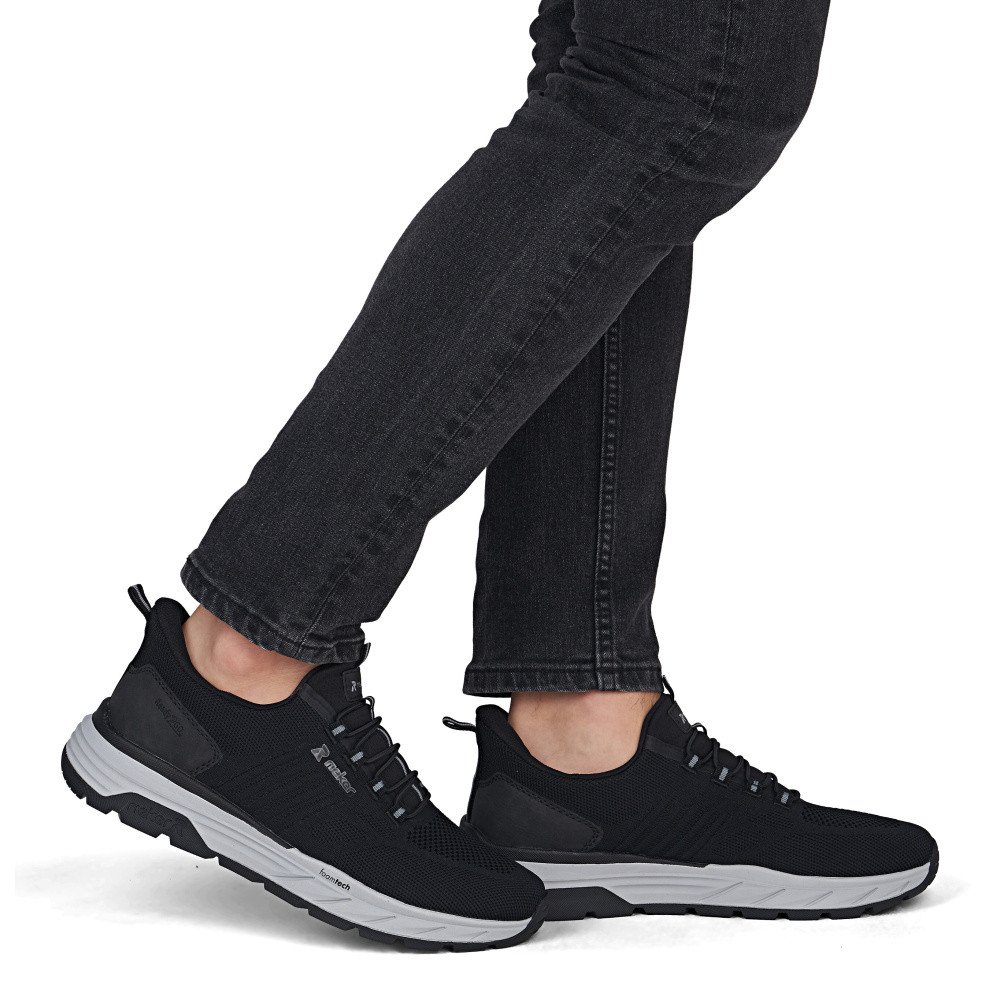 detail Pánské tenisky RIEKER 06153-00 černá S6