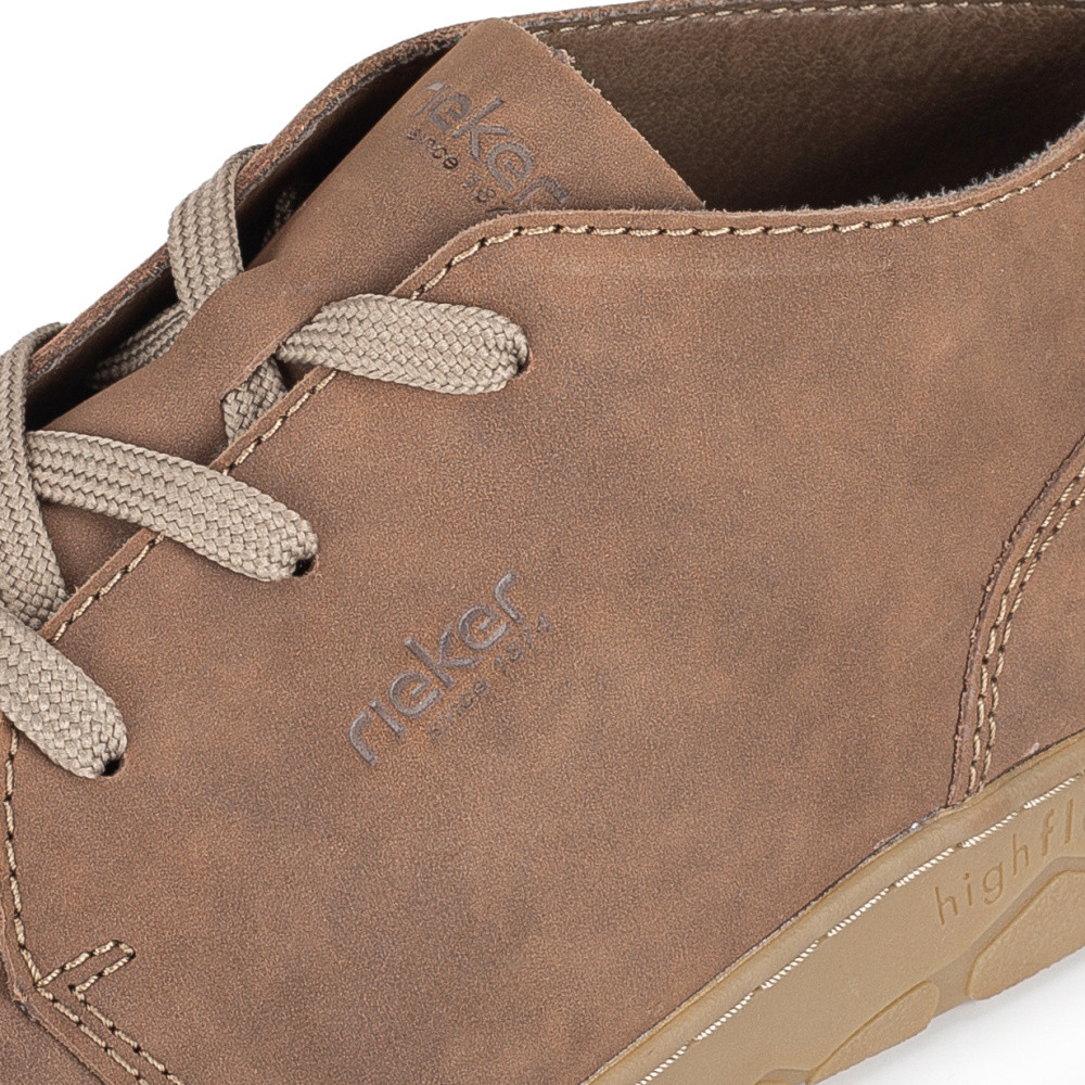detail Pánské polobotky RIEKER 08301-24 hnědá S6