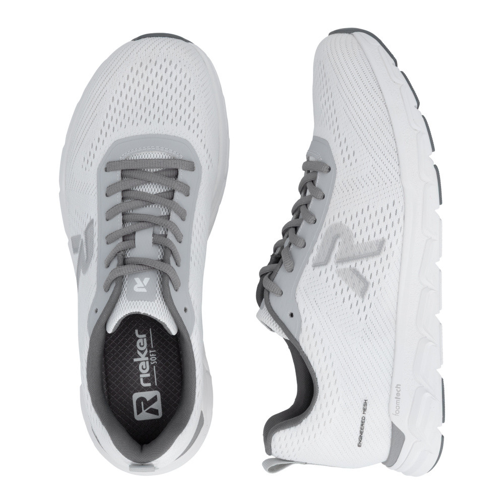 detail Pánské tenisky RIEKER 09106-80 bílá S6