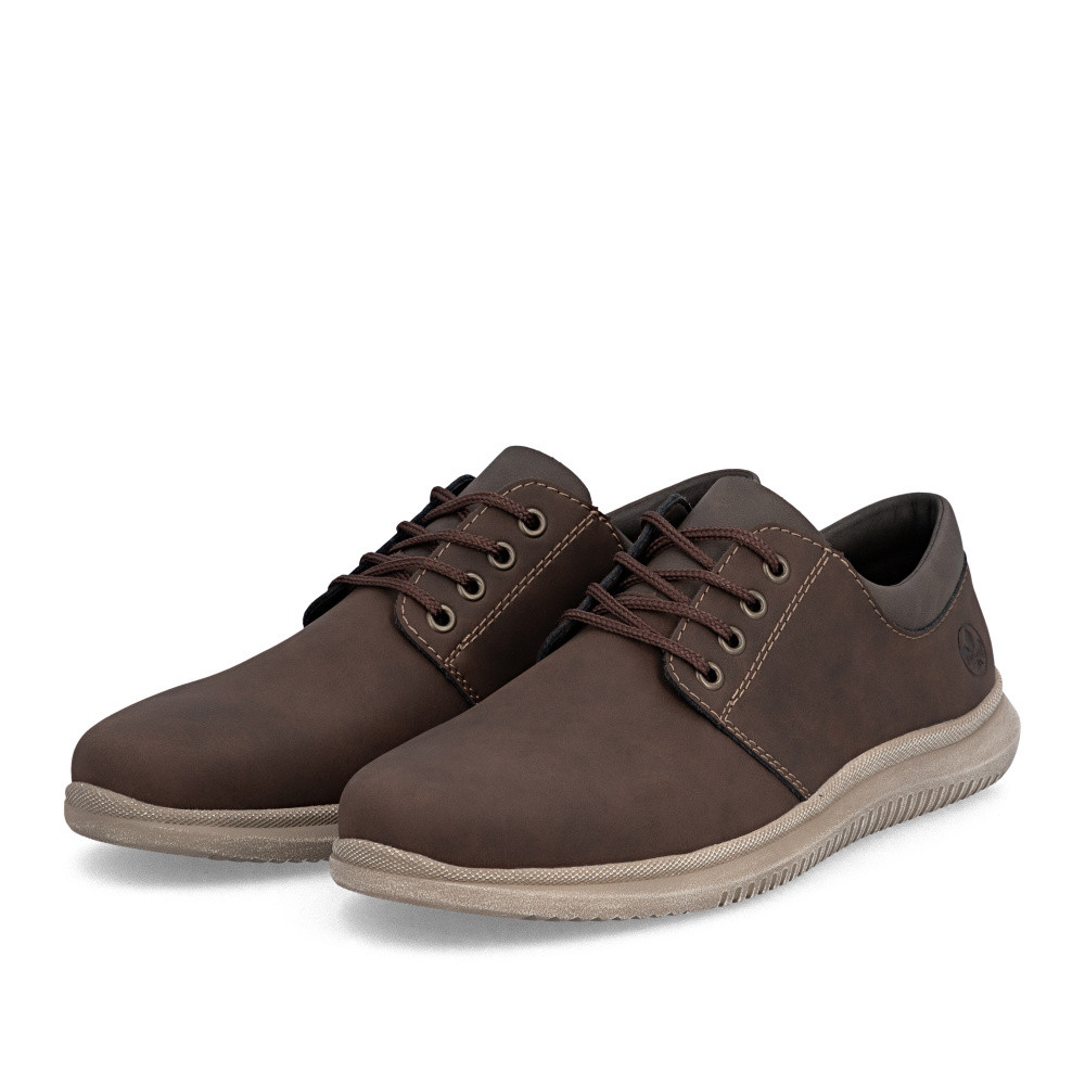 detail Pánské polobotky RIEKER 10424-22 hnědá S6