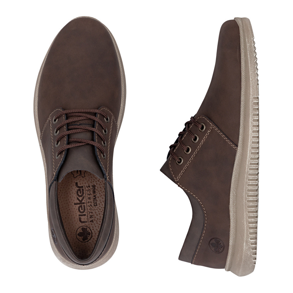 detail Pánské polobotky RIEKER 10424-22 hnědá S6