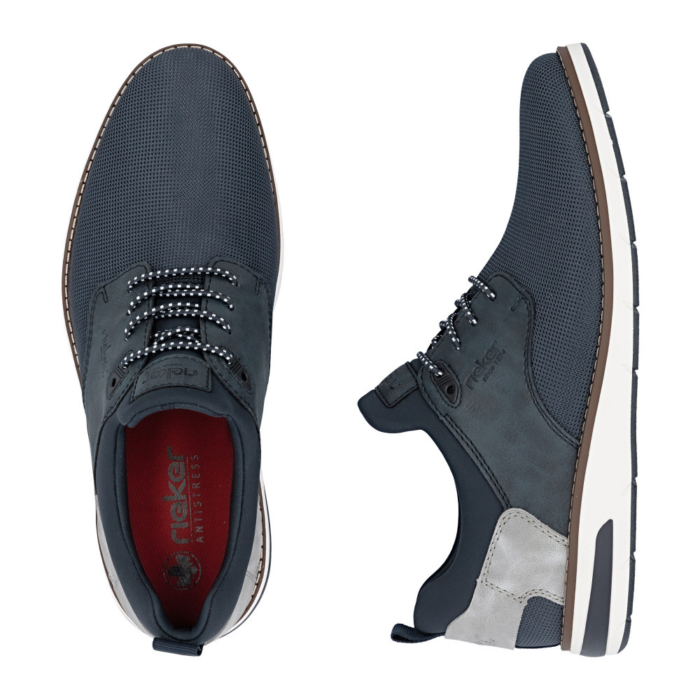 detail Pánské polobotky RIEKER 11359-14 modrá S6