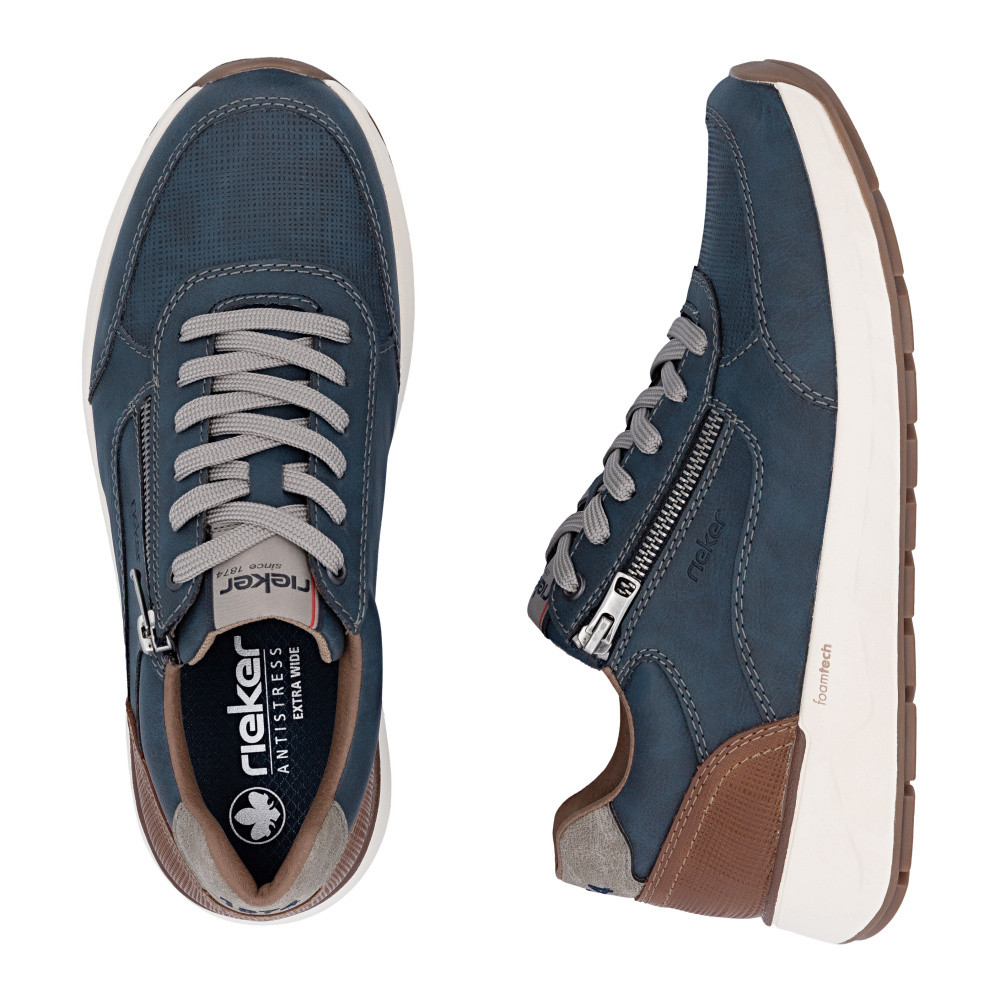 detail Pánské tenisky RIEKER 11504-14 modrá S6