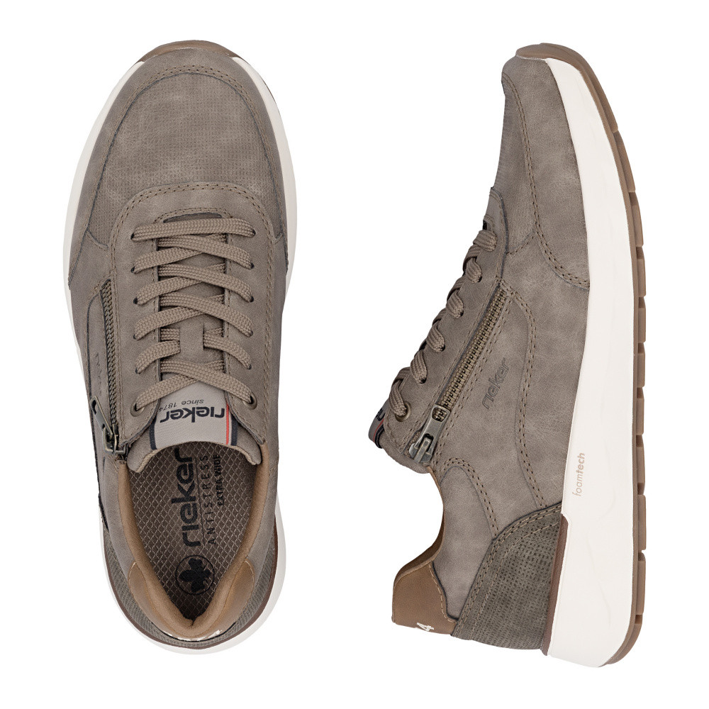 detail Pánské tenisky RIEKER 11504-64 hnědá S6