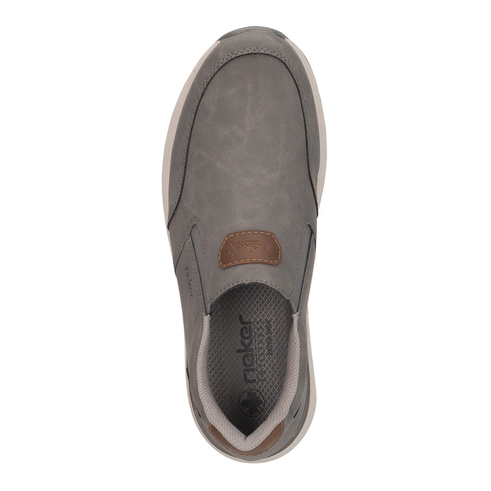 detail Pánské mokasíny RIEKER 11550-42 šedá S6