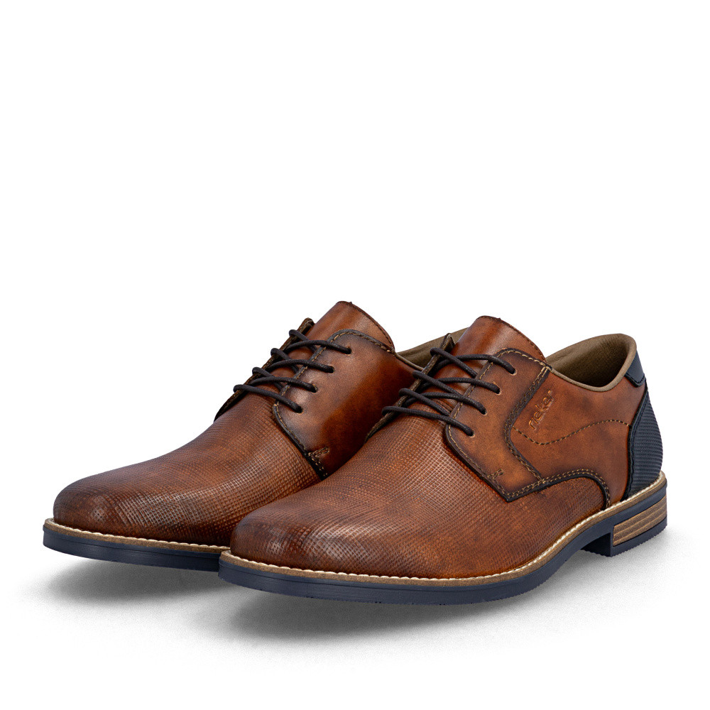 detail Pánské polobotky RIEKER 13504-24 hnědá S6