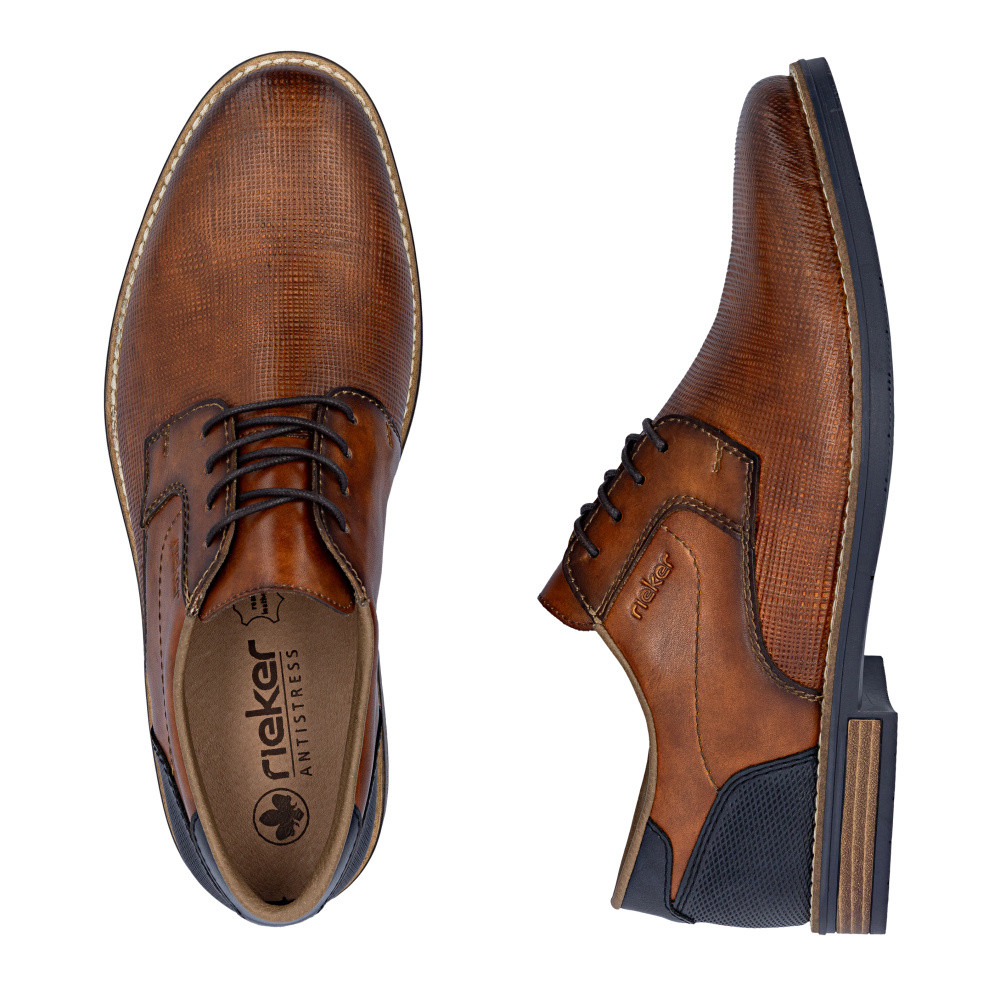 detail Pánské polobotky RIEKER 13504-24 hnědá S6