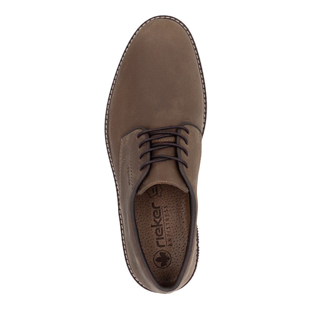 detail Pánské polobotky RIEKER 14407-25 hnědá S6