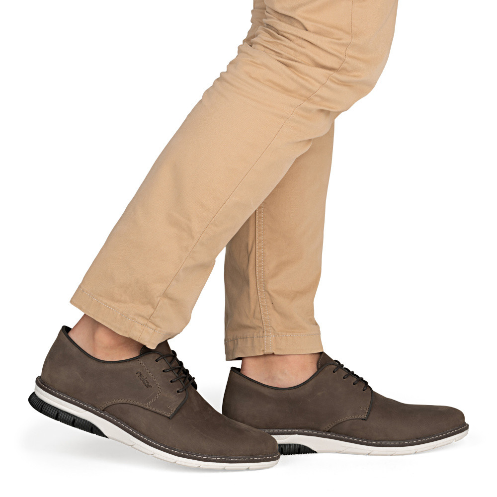 detail Pánské polobotky RIEKER 14407-25 hnědá S6