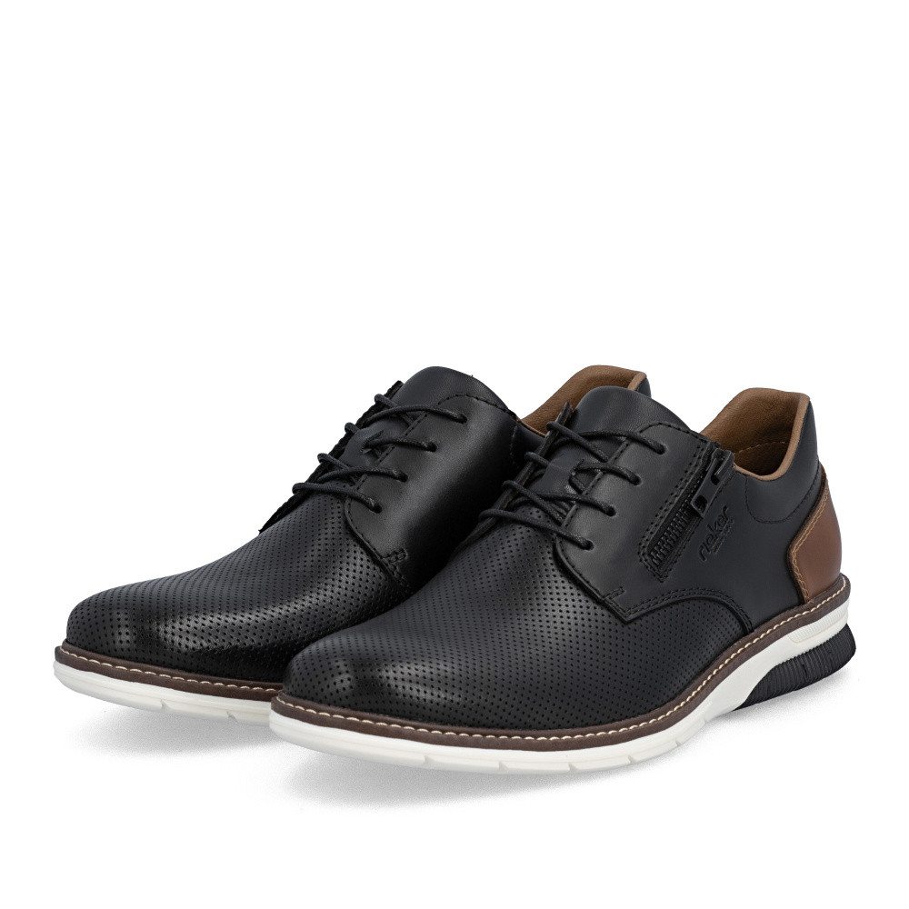 detail Pánské polobotky RIEKER 14412-00 černá S6