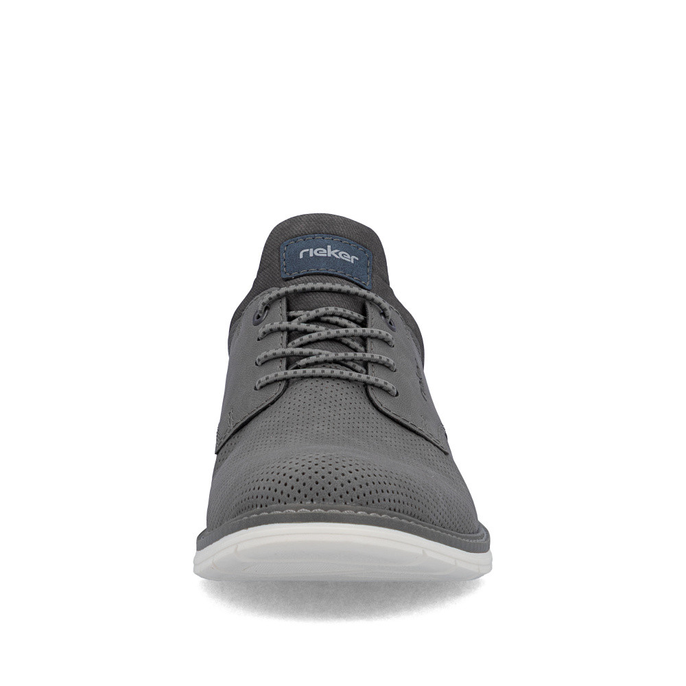 detail Pánské polobotky RIEKER 14450-42 šedá S6