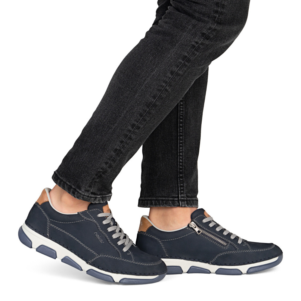 detail Pánské polobotky RIEKER 15900-14 modrá S6